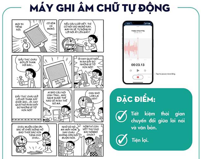 Máy ghi âm chữ tự động